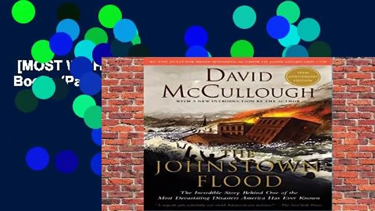 [MOST WISHED]  The Johnstown Flood (Touchstone Books (Paperback)) by David G McCullough