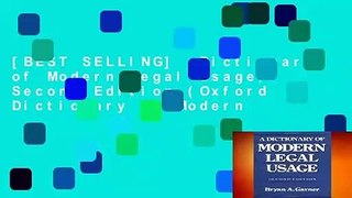 [BEST SELLING]  Dictionary of Modern Legal Usage, Second Edition (Oxford Dictionary of Modern