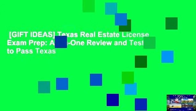 [GIFT IDEAS] Texas Real Estate License Exam Prep: All-in-One Review and Testing to Pass Texas