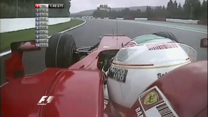 Luca Badoer F1 Onboard Spa-Fracorchamps 2009