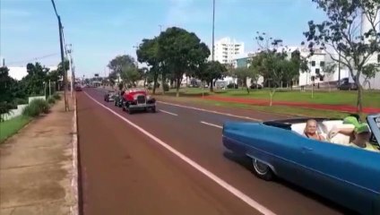 'Carreata Retrô' marca início das comemorações dos 48 anos da Apae de Cascavel