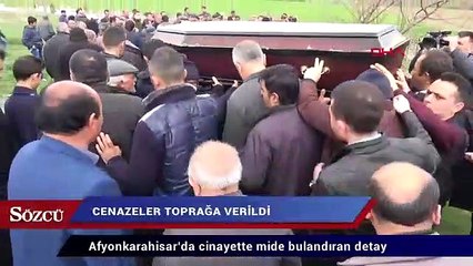 Afyonkarahisar’da cinayette mide bulandıran detay