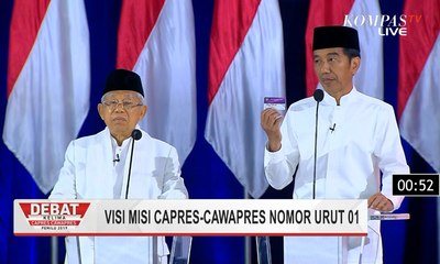 Visi Misi Jokowi-Ma'ruf: Membangun Ekonomi Sentris dan Memperjuangkan Kemandirian Indonesia