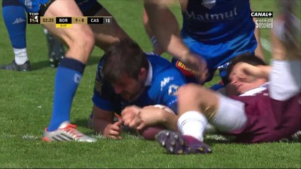 UBB / Castres : L'essai de Rallier face à l'UBB