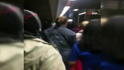 Marmaray'da arıza: Yolcular tüp geçitten yürüyerek çıktı