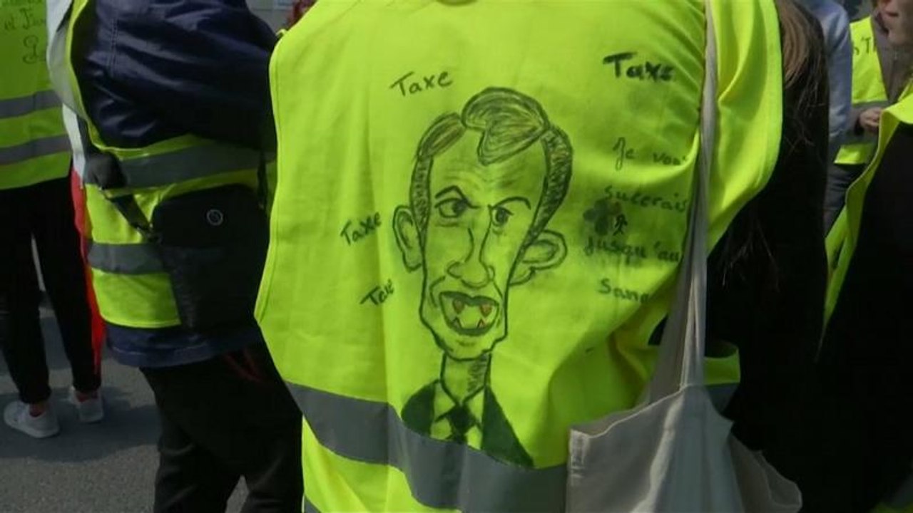 Manifestación 22 de los chalecos amarillos en Francia