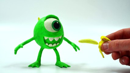 Mike Wazowski turns in to a Minion! (Stopmotion)