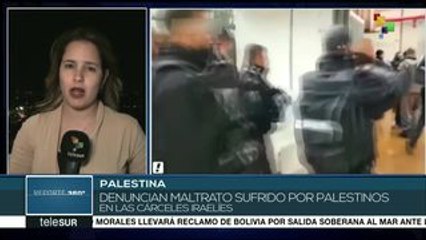 Tải video: Denuncian maltrato contra presos palestinos en cárceles israelíes