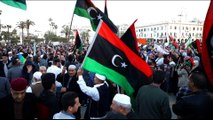 Protests in Libya against Haftar's offensive