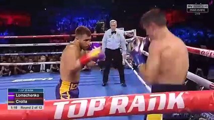 Vasiliy Lomachenko vs Anthony Crolla Full Fight