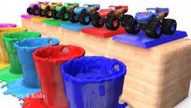 تعلم الألوان مع ماكوين للأطفال - السيارات 3D الفيديو التعليمية حافلة الأبطال الخارقين للأطفال الرضع