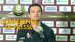 Conférence de presse FC Metz - Châteauroux (2-1) : Frédéric  ANTONETTI (FCM) - Nicolas USAI (LBC) - 2018/2019