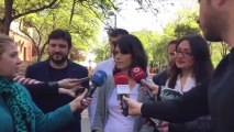 Isa Serra, Sol Sánchez y Raúl Camargo presentan Unidas Podemos-IU-En Pie.