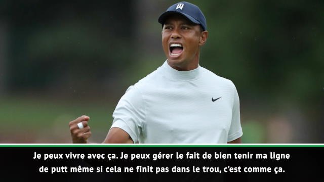 Masters - Woods : Tenir ma ligne de putt et tout ira bien