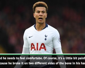 Download Video: Pochettino gives update on Alli and Winks ahead of City game