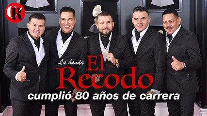La banda El Recodo cumplió 80 años de carrera