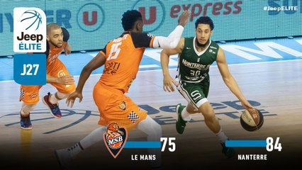 Jeep® ÉLITE : Le Mans vs Nanterre (J27)