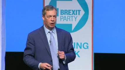 Η πρώτη ομιλία Φάρατζ ως αρχηγού του «Brexit»