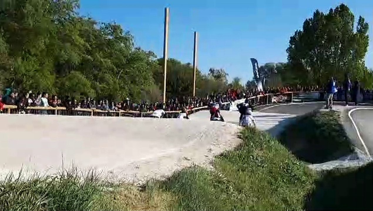 Coupe de France de BMX à Pernes : Sylvain André satisfait de sa deuxième place