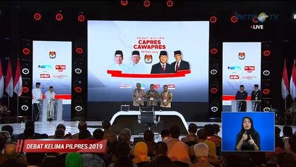 Debat Terakhir Pilpres 2019 Jokowi-Amin vs Prabowo-Sandi - Part 6