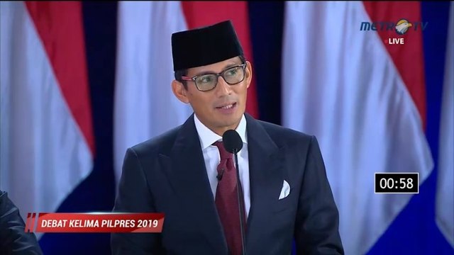 Sandi: Pertumbuhan Ekonomi 5% adalah Jebakan