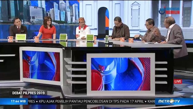 Jelang Debat Terakhir Pilpres 2019 (3)