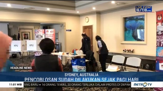 Pencoblosan Pemilu 2019 di Australia