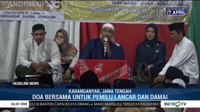 Livy Andriani Gelar Doa Bersama dengan Ratusan Pendukungnya
