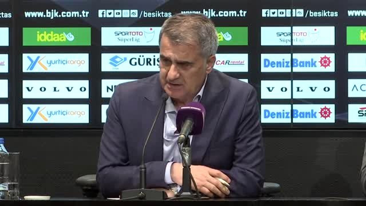 Beşiktaş - Medipol Başakşehir Maçının Ardından - Şenol Güneş (2)
