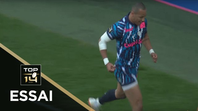 TOP 14 - Essai Gaël FICKOU (SFP) - Paris - Agen - J22 - Saison 2018/2019