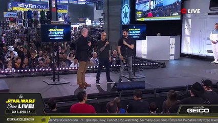 David Goyer and Ben Snow Take The Stage At SWCC 2019 The Star Wars Show Live!