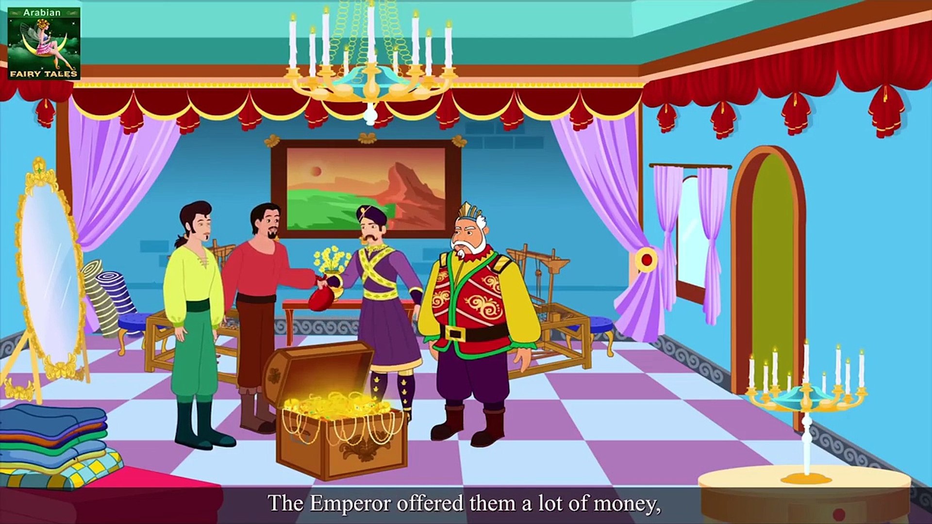 ملابس الامبراطور الجديدة | قصص اطفال | حكايات عربية - Vídeo Dailymotion