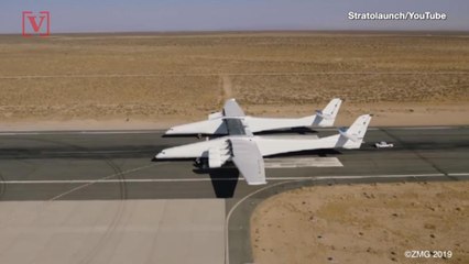 World's Largest Airplane Takes Off for the First Time