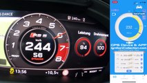 Audi RS5 R 612HP MTM 0-272km/h ACCELERATION & Launch Control by AutoTopNL