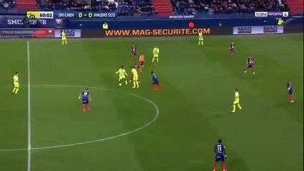 Résumé Caen 0-1 Angers buts / Ligue 1