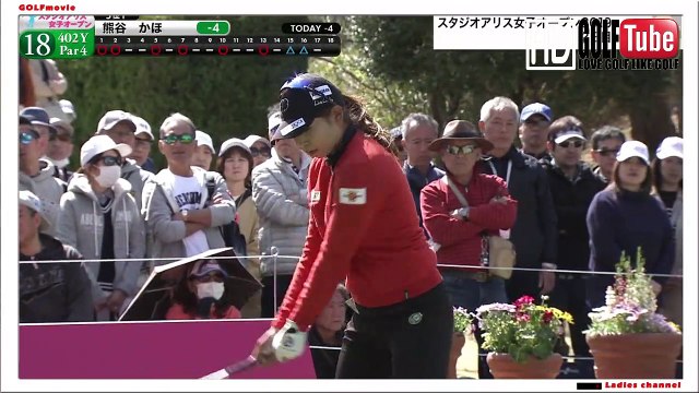 【golf】スタジオアリス女子オープン2019 2日目　花屋敷ゴルフ倶楽部 よかわコース(兵庫県) Studio Alice Ladies Open 2019 2ndround Hanayashiki Golf Club Yokawa Course (Hyogo )