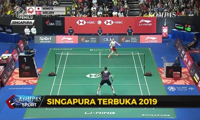 Singapore Open 2019, Anthony Ginting Melangkah ke Final, Marcus-Kevin Gagal