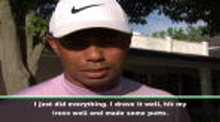 Tiger did 'everything well' in third round