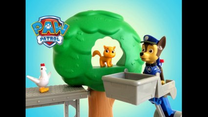 Paw Patrol Rescue Training Center Chase Nickelodeon Chickaletta - Unboxing Demo Review