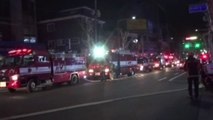 서울 시흥동 6층 건물서 불...1명 병원 이송 / YTN