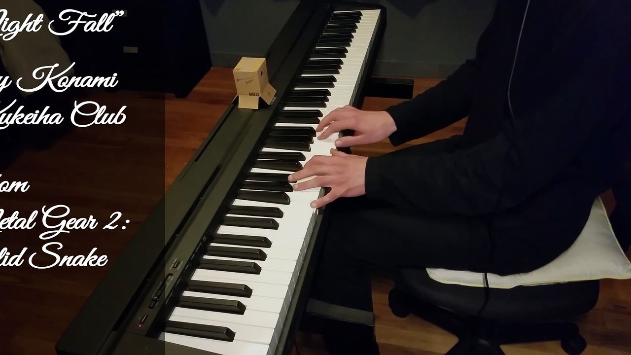 Metal Gear 2: Solid Snake - Night Fall [Piano Cover]