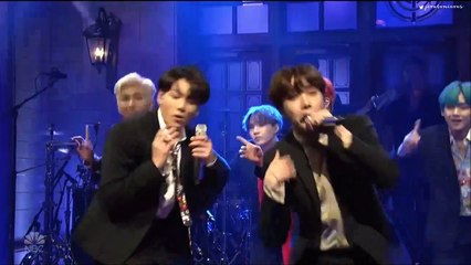 BTS - Saturday Night Live BOY WITH LUV Performance
