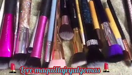 Mis brochas de maquillaje  #makeup
