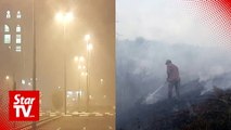 Miri chokes under haze caused by wildfires