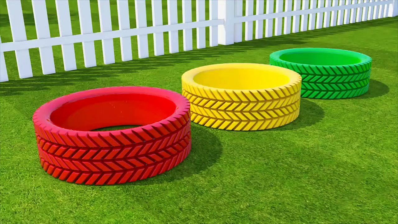 Children and people taking care of trees - children's songs education For children