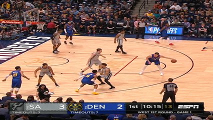 NBA : San Antonio ne fait pas de cadeau à Denver