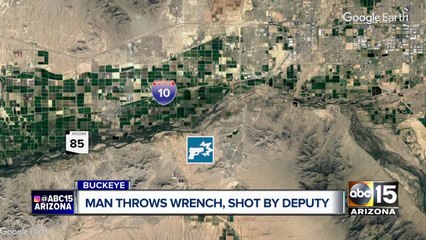 MCSO deputies shoot man who threw wrench at them