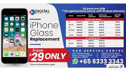 iPhone 7 screen replacement at DrGeek