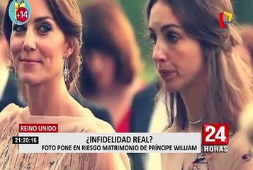Reino Unido: publican foto de Príncipe William con otra mujer en club nocturno