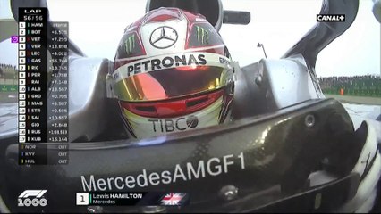 Victoire de Lewis Hamilton